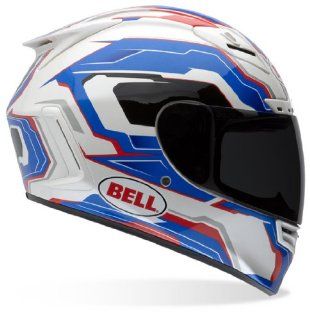 Bell Star Spirit Full Face Motorcycle Helmet   Blue/White/Red, Medium Automotive