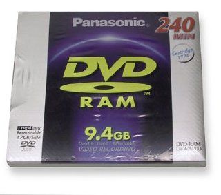 Panasonic LM AD240U 9.4GB DVD RAM Disc for Video Recording Computers & Accessories