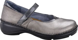 Naot Gerbera   Sterling Leather/Gray Patent Leather