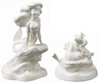 Ariel Whiteware Set   Ariel & Scuttle, LE 400   Collectible Figurines
