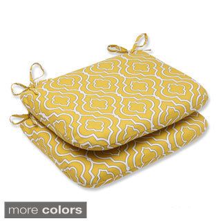 Pillow Perfect Starlet Rounded Corners Outdoor Seat Cushion (set Of 2)