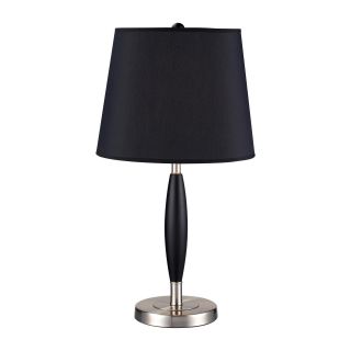 Z lite 1 light Black Wood Table Lamp