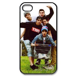 The Janoskians Custom Case for iPhone 4 4S, VICustom iPhone Protective Cover(Black&White)   Retail Packaging Cell Phones & Accessories