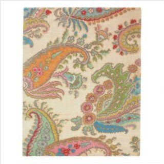 Shop Kodari Paisley Ecru / Paradise Green Contemporary Rug Size 5'7" x 7'10" Rectangle at the  Home Dcor Store. Find the latest styles with the lowest prices from Brink and Campman