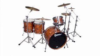 Premier Drums Series Elite 23197NAL 5 Piece Bubinga Heavey Rock 22 Shell Pack, Drum Set (Bubinga) Musical Instruments