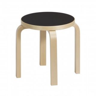 Artek Seating Kids Stool 720 Finish Black Linoleum