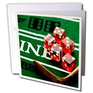 gc_848_2 Games   Craps   Greeting Cards 12 Greeting Cards with envelopes 