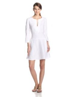 Three Dots Women's Dress with Seam Detail and Pockets