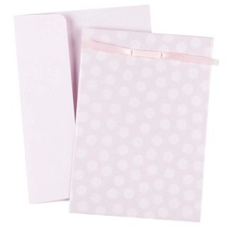 Pink Baby Dots Photo Overlay Invitations (25 Count)