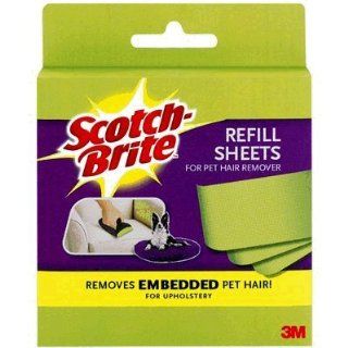 6 Pack Of 3m Scotch Fur Fighter 849rf 8 Hair Remover Refill, 8 sheet (48 sheet In Total)  Pet Hair Removers 