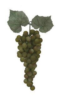 Shop 10" Artificial Grapes Clusters with Leaves Olive Green (Pack of 12) at the  Home Dcor Store. Find the latest styles with the lowest prices from Arcadia Silk Plantation