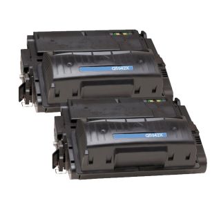 Hp Q5942x (hp 42x) Compatible Black Laser Toner Cartridge (pack Of 2)