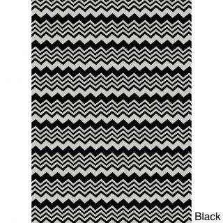 Ashley Contemporary Chevron Print Area Rug (79 X 11)