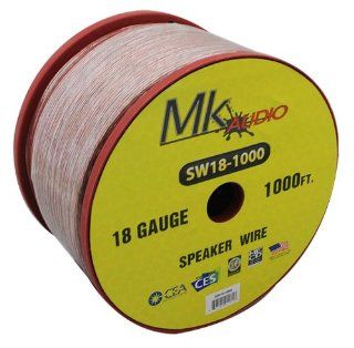 Mk Audio SW18 1000 18 Gauge 1000FT Spool Speaker Wire