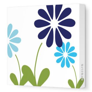 Avalisa Imagination   Simple Floral Stretched Wall Art Simple Floral