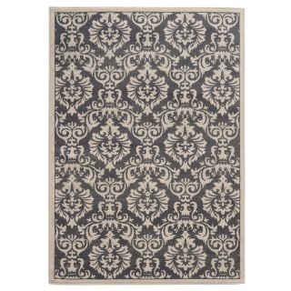 Style Haven Traditional Floral Charcoal/ Ivory Area Rug (710 X 10) Grey Size 8 x 10