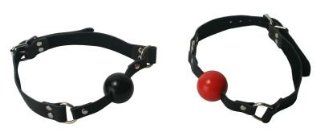 RED Silicone Ball Gag   Best Health & Personal Care