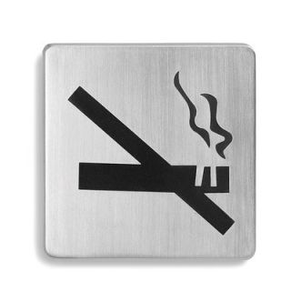 Blomus Signo Door Plate No Smoking 68208