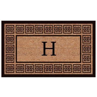 The Grecian Extra thick Monogrammed Doormat (16 X 26)