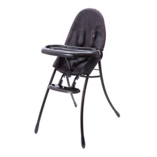 bloom Nano Urban Foldable High Chair U10502 Frame Finish Black, Seat Color 