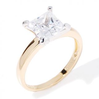 2ct Absolute™ Princess Cut Solitaire Ring