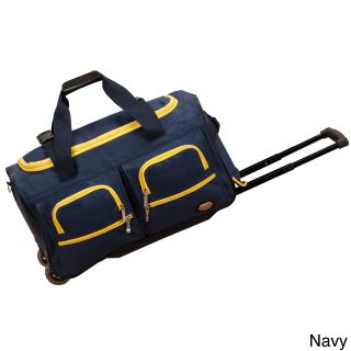 Rockland 22 inch Lightweight Carry on Rolling Upright Duffel Bag