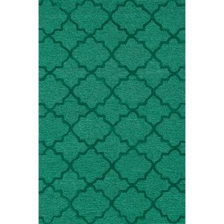 Hand Tufted Benson Green Rug (50 X 76)