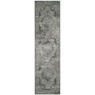 Safavieh Vintage Grey/ Multi Viscose Rug (22 X 10)