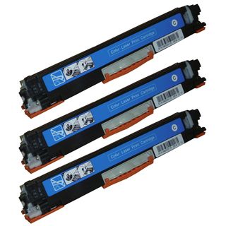 Hp Ce311a (126a) Compatible Cyan Toner Cartridges (pack Of 3)