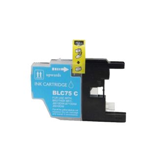 Brother Lc75 Remanufactured Compatible Cyan Ink Cartridge