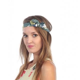 365 Apparel Womens Retro Bow Headband Blue Size One Size Fits Most