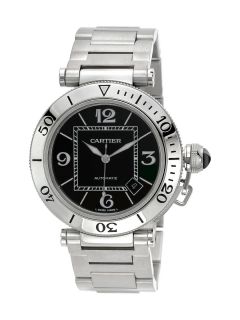 Cartier Pasha Stainless Steel Watch, 40mm by Cartier