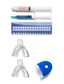 Teeth Whitening Plasma Light Kit with 36% Carbamide Peroxide Gel & Remineralization Gel to Reduce Tooth Sensitivity Health & Personal Care