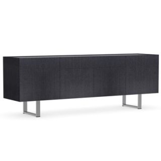 Calligaris Horizon Storage Console CS/6017 1A_P Top Finish Frosted Black, Fr