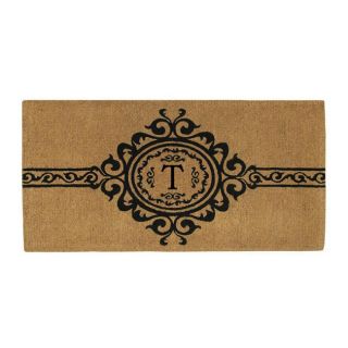 Handmade Garbo Extra Thick Monogrammed Doormat (36 X 72 inches)