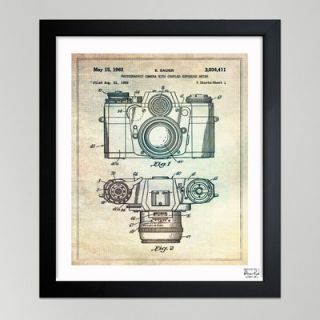Oliver Gal Sauer Photographic Camera, 962 Framed Graphic Art 1B00102 Size