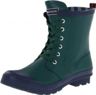Tommy Hilfiger Women's Renegade Bootie, Dark Green, 8 M US Boots Shoes