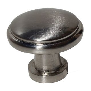 Gliderite 1.125 inch Satin Nickel Round Ring Cabinet Knobs (pack Of 10)