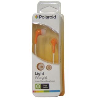 Polaroid Earphones   Orange (PEP14ORG)      Electronics