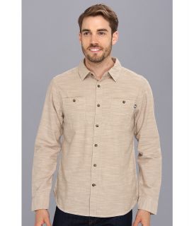The North Face L/S Crester Shirt Mens Long Sleeve Button Up (Beige)