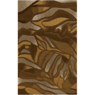 Malene b Destinations Biscotti/Dark Goldenrod Rug DTN51 Rug Size 5 x 8