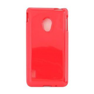 Qmadix FGLGVS870RD FlexGel Case for LG VS870   1 Pack   Retail Packaging   Red Cell Phones & Accessories