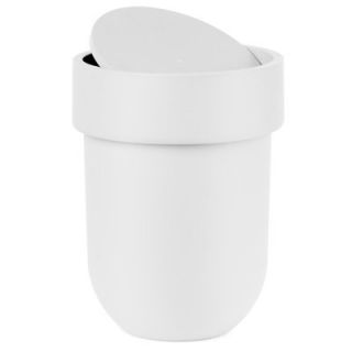Umbra Touch Waste Can with Lid 023269 Color White