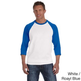 Anvil Anvil Mens Baseball T shirt Multi Size XXL