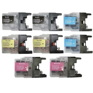Compatible Brother Lc75 Ink Cartridge (pack Of 8)