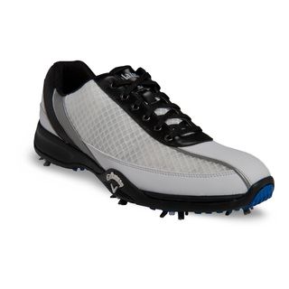 Callaway Mens Chev Aero White/ Black Golf Shoes
