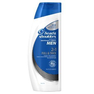 Head and Shoulders Men Full & Thick 2 In 1 Dandruff Shampoo + Conditioner 14.2 Fl Oz  Shampoo Plus Conditioners  Beauty