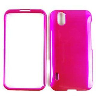 LG Marquee LS855 Honey Hot Pink Hard Case/Cover/Faceplate/Snap On/Housing/Protector Cell Phones & Accessories