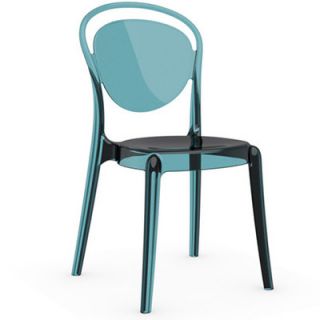 Calligaris Parisienne Chair CS/1263_P Finish Transparent Aquamarine