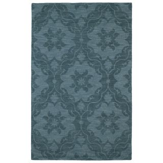 Trends Turquoise Medallions Wool Rug (20 X 30)